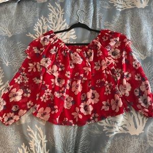 Hollister off the shoulder top